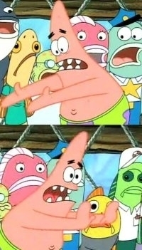 Push it somewhere else